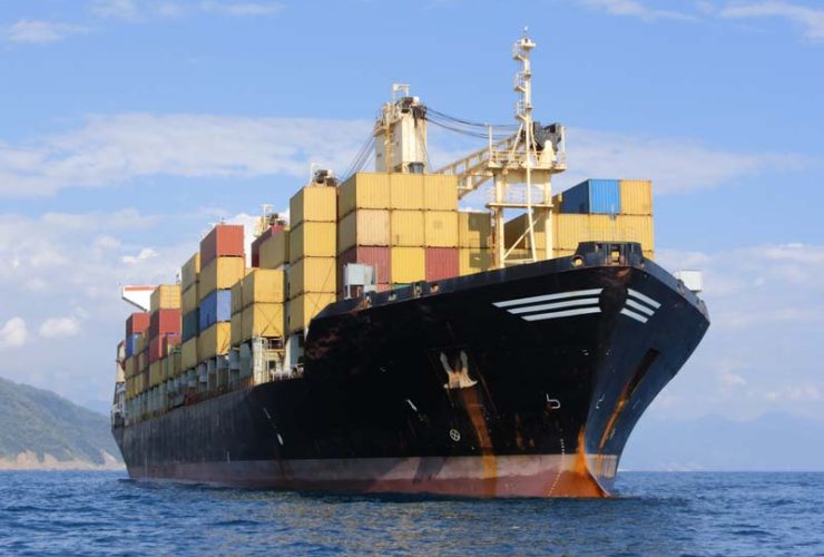 الشحن البحري