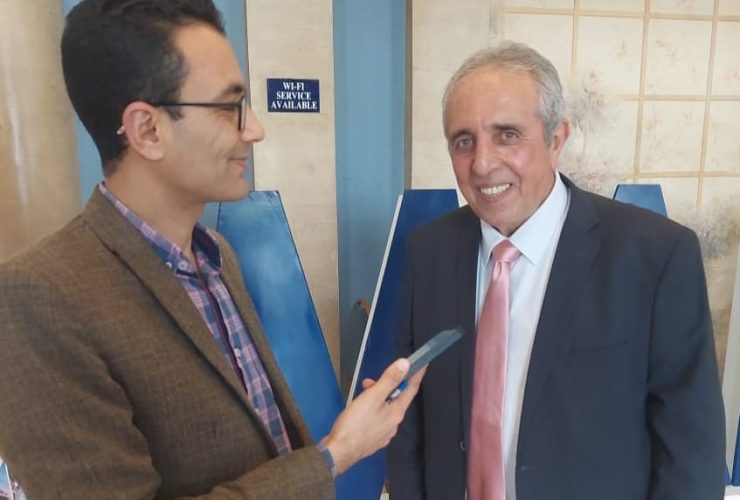 الدكتور الربان محمد عبد السلام داود ومحرر مجلة الموانئ