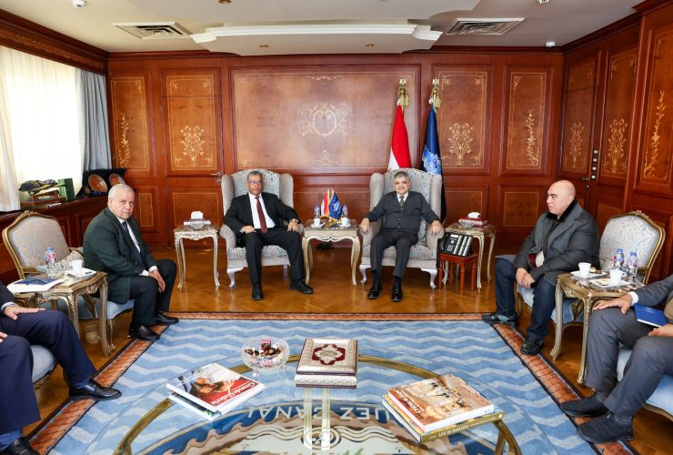 تعاون مشترك مع قناة السويس