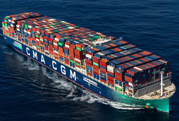 رسوم جديدة من CMA CGM الفرنسية