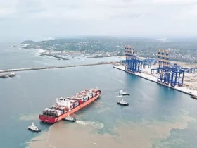 "Straits Orient Lines".. ميناء فيزينجام