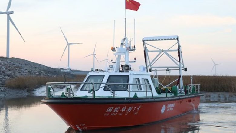 ثورة في صيانة مزارع الرياح البحرية: الصين تطلق سفينة "الرحم" بدون طيار للكشف عن الكابلات