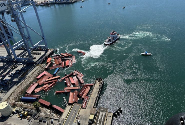 سباق مع الزمن لإنقاذ ميناء لونج بيتش بعد كارثة "ميسيسيبي"