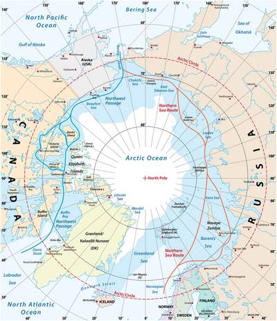 أول سفينة حاويات صينية تبحر عبر طريق الحرير القطبي في رحلة تاريخية