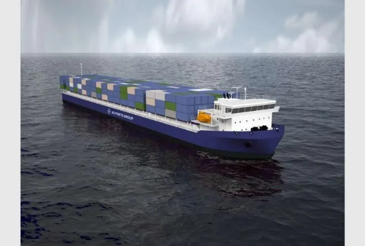 موانئ أبوظبي توقع عقدا لبناء سفينتي حاويات متطورتين لتعزيز التجارة عبر بحر قزوين