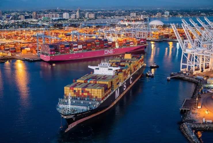 الشحن البحري