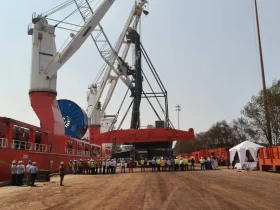 ميناء مورموجاو يستأنف عمليات الحاويات بعد انقطاع دام 7 سنوات