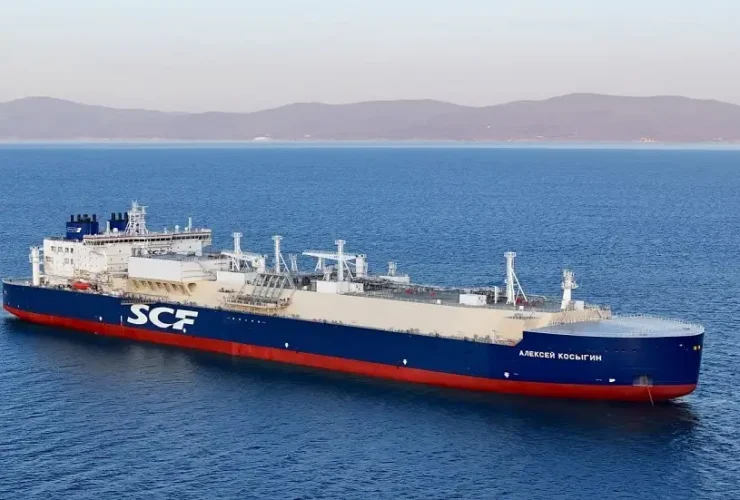 ناقلة غاز روسية